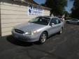 2003 Ford Taurus SES
Abs Brakes,Air Conditioning,Alloy Wheels,Am/Fm Radio,Cargo Area Tiedowns,Cargo Net,Cd Player,Child Safety Door Locks,Cruise Control,Driver Airbag,Driver Multi-Adjustable Power Seat,Front Air Dam,Front Split Bench Seat,Interval