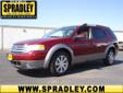 Spradley Auto Network
2828 Hwy 50 West, Â  Pueblo, CO, US -81008Â  -- 888-906-3064
2008 Ford Taurus X SEL
Call For Price
CALL NOW!! To take advantage of special internet pricing. 
888-906-3064
About Us:
Â 
Spradley Barickman Auto network is a locally, family