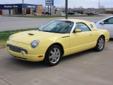 Â .
Â 
2002 Ford Thunderbird
$0
Call 620-412-2253
John North Ford
620-412-2253
3002 W Highway 50,
Emporia, KS 66801
CALL FOR OUR WEEKLY SPECIALS
620-412-2253
Click here for more information on this vehicle
Vehicle Price: 0
Mileage: 42994
Engine: Gas V8