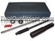 K Tool International KTI-75201 KTI75201 Ford Triton Spark Plug Extractor Set
KTI's spark plug extractor set is a must-have for servicing Ford Triton engines model year 2004 and later. This set easily extracts frozen and broken off spark plug sleeves from
