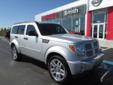 Price: $19250
Make: Dodge
Model: Nitro
Color: Silver
Year: 2011
Mileage: 30625
Nice Ride! Call us to schedule a test drive in this 2011 Dodge Nitro Heat 4x2. These vehicles offer tons of utility with good fuel economy. Looks great too! Great Financing