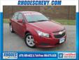 Price: $17495
Make: Chevrolet
Model: Cruze
Color: Crystal Red
Year: 2012
Mileage: 33976
Check out this beautiful 2012 Chevrolet Cruze LT in the Crystal Red Metallic. This Cruze in GM Certified has Bluetooth capability, 16 inch alloy wheels, USB audio