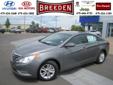 Price: $23270
Make: Hyundai
Model: Sonata
Color: Harbor Gray Metallic
Year: 2013
Mileage: 4
Breeden's has a fantastic selection of new Kia, Hyundai, Dodge, Ram, Chrysler and Jeep vehicles, give a look and remember if we don't have it we will be glad to