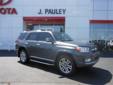 Price: $44857
Make: Toyota
Model: 4Runner
Color: Magnetic Gray Metallic
Year: 2013
Mileage: 0
Check out this Magnetic Gray Metallic 2013 Toyota 4Runner Limited with 0 miles. It is being listed in Fort Smith, AR on EasyAutoSales.com.
Source: