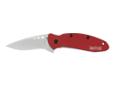 Scallion - Aluminum RedSteel: 420HC stainless steelHandle: 6061-T6 anodized-aluminumBlade: 2 1/4"Closed: 3 1/2"Weight: 2.3 oz
Manufacturer: Kershaw Knives
Model: 1620RD
Condition: New
Price: $35.40
Availability: In Stock
Source: