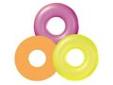 "
Intex 59262EP Neon Frost Tube Orange, Yellow, or Pink
No it is not a giant Lifesaver. It is the 36"" Neon Frost Tube in assorted bright neon colors, pink, yellow and green. Made from sturdy 9 gauge vinyl.
Features:
- Comes in assorted colors, yellow,