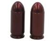 "
Pachmayr 15114 Pistol Metal Snap Caps 40 S&W, (Per 5)
A-Zoom Practice Ammo Rounds are much more than conventional snap-caps.
A-Zoom metal snap-caps are precision CNC machined from solid aluminum to exact size, then hard anodized. This hard anodized