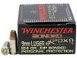 "
Winchester Ammo S9MMPDB 9mm Luger 9mm Luger +P, 124 Gr PDX1/20 (Rounds per Box)
Winchester Bonded PDX1 Ammunition
- Caliber: 9mm Luger +P
- Grain: 124
- Bullet: Jacketed Hollow Point Bonded
- Muzzle Velocity: 1200 fps
- 20 Rounds Per Box"Price: $21.57