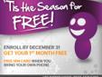 ?Tis the Season for FREE promotion ?Tis the season for FREE! Switch to Solavei Mobile Service by Dec. 31 and get your first month of service and SIM card FREE when you bring your own phone- save $78! Then enjoy Unlimited Voice, Text, and Data on a 4G