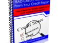 How To REMOVE NEGATIVE CREDIT
From Your Credit ReportÂ Permanently
So That You CanÂ EASILYÂ Restore Your Credit Score Back Up To 740+
You CanÂ Have The Following Negative CreditÂ itemsÂ REMOVED PERMANENTLY:
Foreclosures,
Bankruptcies,
Judgments,
Late Payments,