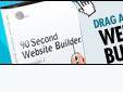 Build a professional looking website quickly and easily with 90 Second Website Builder's drag and drop interface. Watch the video demos on this page to see how easy it is. Still not sure? Try before you buy and take the software for a FREE test drive for