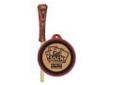 "
Primos 261 Friction Call, Turkey Lil' Jack - Glass
If you have ever wanted big sounds out of a small pot, then the Lil' Jack won't let you down. The Lil' Jack is made from Purple Heart Wood and comes with a Custom Laminate Striker. The high frequency