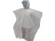 DriDucksÂ® emergency poncho is perfect to keep in your car or your backpack. It's constructed from an ultralight waterproof, breathable, recyclable, non-woven polypropylene material free of PVC. The patented bi-laminate technology with "welded" waterproof