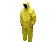 The DriDucksÂ® suits are constructed from an ultralight waterproof, breathable, non-woven polypropylene construction. The patented bi-laminate technology with "welded" waterproof seams and unmatched sweat-free breathability is a great value in affordable