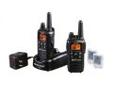 "
Midland Radios LXT600VP3 FRS/GMRS 2-Way Radios 36 Channel/30 Mile, Battery/Charger, Black
The Midland LXT600VP3 22-Channel 2-Way Radios are a pair of affordable, versatile radios for outdoor communication. The radios are an ideal choice for hiking,