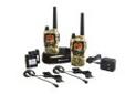 "
Midland Radios GXT895VP4 FRS/GMRS 2-Way Radios 42 Channel Ear/Mic Battery/Charger, Mossy Oak Break Up
The Midland GXT895VP4 42-Channel Mossy Oak Break Up Camo GMRS Radios are sold as a pair and are ideal for outdoorsmen, hunting, hiking, camping and