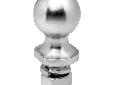 Tow Ready, Stainless Steel Hitch BallFeatures:1" x 2-1/8" Shank1-7/8" Ball Diameter2,000 lbs. GTWStainless Steel FinishLimited Lifetime Warranty
Manufacturer: Fulton Performance
Model: 63851
Condition: New
Price: $20.80
Availability: In Stock
Source: