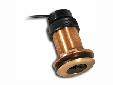 Bronze Thru-Hull, Digital Depth, Speed & Temp Sensor (7-Pin)200 Watts 235 kHz Bronze Thru-Hull Depth, Speed and Temperature (+/ - 1 degree ) 10-Meter Cable with 7-Pin Connector Can be flush mounted on a hull with up to a 22 degree dead rise
Manufacturer: