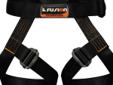 The Centaur is the ideal multi-purpose harness since it is light, easy to adjust, and super strong. Made from 5,000lb test mil-spec webbing with a reinforced tie-in point and stitching, this harness will last even under high use conditions like a climbing