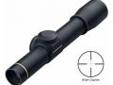 "
Leupold 58450 FX-II Scope FXII 2.5x20 Wide Duplex Black Matte
Leupold's Ultralight riflescopes have about 17 percent less weight that their full-size counterparts, yet retain all the features, lens coating, and systems you want, so they're a great