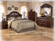 Contact the seller
Signature Design By Ashley Gabriela B347-92, With elegant detailing and rich inviting finishes, the Old World beauty of the " Old World Dark Brown" bedroom collection transforms the look and feel of any bedroom decor with the elegance