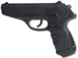 The P25 Blowback CO2 powered air pistol is equipped with the Blowback feature. This innovative technique provides a realistic action and an authentic look and feel utilizing a small portion of air to move the slide backward when firing. A rifled steel