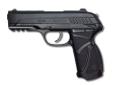 The PT-85 Blowback CO2 powered air pistol is featuring the innovative Blowback feature. This technique provides a realistic action and an authentic look and feel when shooting. This is achieved utilizing a small portion of air to move the slide backward