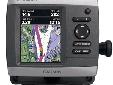 Features an ultra-bright 4" QVGA display along with an improved high-speed digital design for faster map drawing and panning speeds. Plus, this waterproof unit has a high-sensitivity internal GPS receiver, so mariners will always know their position at