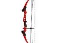 "
Genesis 11423 Genesis Mini Bow Right Handed Red Kit
Just like the Original Genesis, the Mini offers ""zero let-off"" so that there is no set draw length. Rather, the Mini Genesis can be drawn to a wide range of lengths, whatever fits that particular