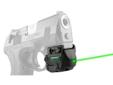 LaserMax Genesis Features: - High visibility pulsating green laser - Rechargeable Lithium Ion battery - Fits virtually any firearm with an accessory rail - Dual tap-on activation switch for right and left-handed shooters - Micro USB port for easy charging