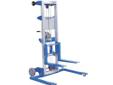 Genie Lift Model GL-12 Aluminum Straddle Base Material Lift with Steel Forks and Winch HandleLift
Genie (a Terex Brand) Lift is ideal for a wide variety of tasks, including shipping/receiving, lifting heavy material to or from shelves, installing and