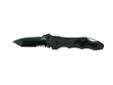 Pronounced like Iowa with a capital K. The Kiowa folding tactical knife is a great addition to tactical line of knives. The tanto style blade opens smoothly with one hand while the ergonomically styled and textured handle offers a secure grip. A durable