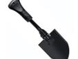 Our Gorge Folding Shovel features a fast, easy-to-use push button slide mechanism, a glass-filled nylon handle with rubberized overgrip, and a hammer mode for pounding in tent stakes. Light and easily packable; nylon draw string bag included. Has hammer