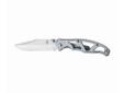 Gerber Blades 22-48446 Paraframe I - Ti-Grey, Fine Edge - Clam
Manufacturer: Gerber Blades
Model: 22-48448
Condition: New
Price: $18.83
Availability: In Stock
Source: