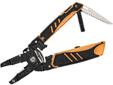 A godsend for electricians out on the job site, the Groundbreaker combines industrial-grade wire cutters and strippers with a locking utility knife, locking drywall saw blade and driver with six interchangeable bits. It includes a heavy-duty belt sheath
