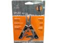 It's a bottle opener with about nine other tools. At least, that's one way to look at it! Nip it, clip it or snip it with the new Splice scissors. The Splice gives you more than cutting capabilities thanks to a variety of handy tools. Features:- Strong