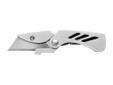 The Gerber Exchange-A-Blade pocket knives use contractor grade or standard size utility blades that can be easily replaced. New for 2010, the E.A.B. Lite also features deep finger groves that provide a secure grip in a lighter knife. Both the E.A.B. Lite