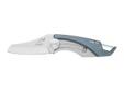 Gerber Descent 30-000165 Cutting Knife - Folding Style - 2.60"" Blade - Fine Edge - Stainless Steel, Anodized Aluminum 30-000165
A small knife with big features, this lightweight, stainless steel and aluminum gem is built on an open frame making it easy