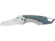 Gerber Descent 30-000179 Cutting Knife - Folding Style - 2.60"" Blade - Serrated Edge - Anodized Aluminum, Stainless Steel 30-000179
A small knife with big features, this lightweight, stainless steel and aluminum gem is built on an open frame making it
