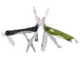 DimeGreen30-000468We took the standard keychain multi-tool and made it better. In addition to stainless steel pliers, wire cutters, a fine edge blade, spring-loaded scissors, flathead screwdriver, crosshead driver, tweezers and file, the Dime includes a