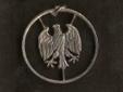 Coins from Germany have often had a screaming eagle on the reverse side.
The image shown here is from the one mark West German coin minted
from 1950 until 2001. This coin is about the same size as a US
quarter, but there are several different coins with