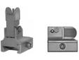 GG&G AR15 BUIS Front Flip-up Sight for Dovetail Gas Blocks Black - with Locking Detent. The GG&G Front Gas Block Sight for AR-15 rifles is easy to install, simple to deploy, and weighs in at only 3.2 ounces. It includes a locking detent system that once