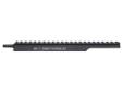 The GG&G GS-1 FIRE System optical mounting rail was designed for mounting a conventional type scope on the AR/15/M16. It provides significantly longer eye relief for a proper scope/operator interface and the capability of attaching additional optical