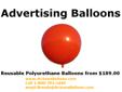 Advertising Balloons
Call 1-800-791-1445 for Giant Balloons!