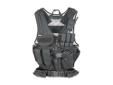 The GM-TV1 is a one size fits most tactical vest equipped to handle all of your assaulting needs. Designed with military and Law Enforcement Officers in mind, the vest has 3 double 5.56 magazine pockets and 5 pistol magazine pockets. The vest is also