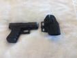Glock 30, 1 10rd mag. Holster included, and case, and 100 .45 rounds. 928-315-3467