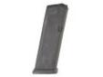 "
Glock MF32013 Glock.357 Sig Magazines Model 32 357Sig 13 round
Model 32 .357Sig 13 round Magazine
Like no other pistol, GLOCK pistols permit almost unrestricted compatibility of the magazines within a caliber. Standard magazines, for instance, can also