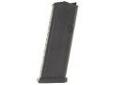 "
Glock MF10019 Glock 9mm Magazines Model 19 10 round
Model 19 9mm 10 round Magazine
Like no other pistol, GLOCK pistols permit almost unrestricted compatibility of the magazines within a caliber. Standard magazines, for instance, can also be used for