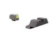 "
Trijicon GL101Y Glock HD Night Sight Set Yellow Front Outline
The HD Night Sights were specifically created to address the needs of tactical shooters.
The three dot green tritium night sight set's front sight features a taller blade and an aiming point