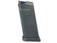 Model 33 .357Sig 9 round MagazineLike no other pistol, GLOCK pistols permit almost unrestricted compatibility of the magazines within a caliber. Standard magazines, for instance, can also be used for backup weapons. Compact and subcompact GLOCK pistol